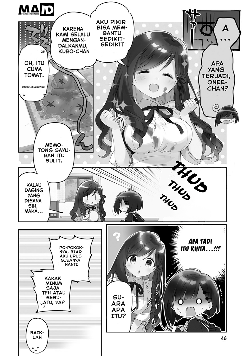Kuro-chan Chi no Oshiire ga Tsukaenai Wake Chapter 4 - halaman 4