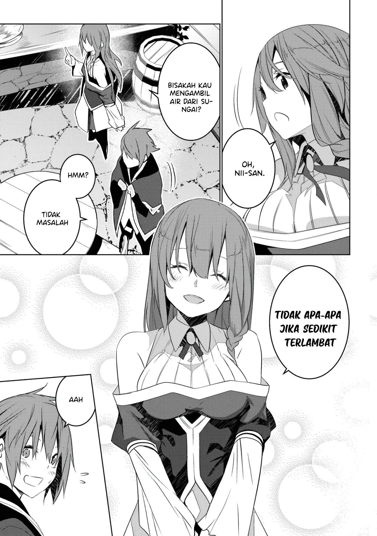 Kuro Elf ni Kawareta Ore no Dungeon Seikatsu: Sanshoku Furo to Jigoku-tsuki Chapter 1 - halaman 10