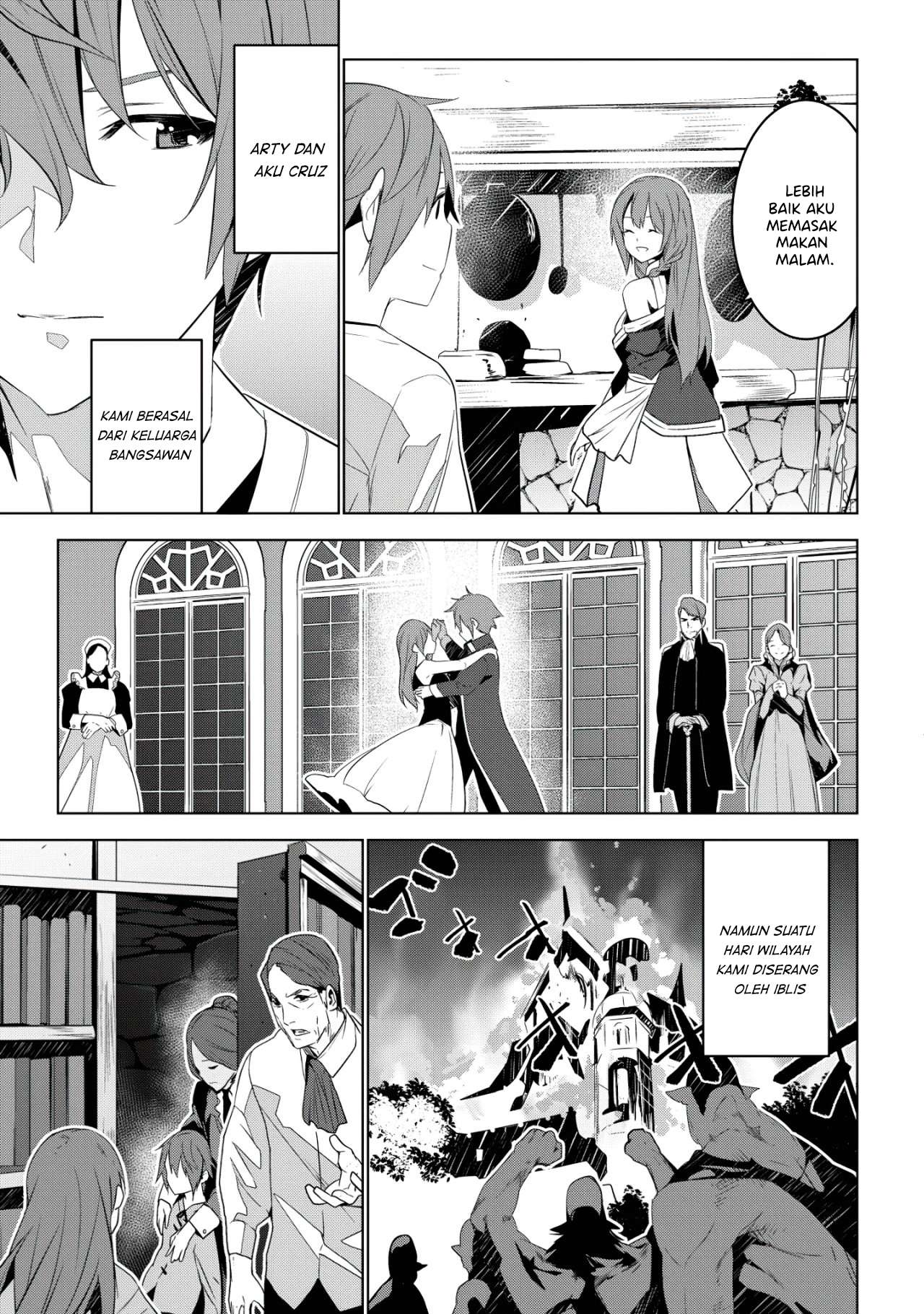 Kuro Elf ni Kawareta Ore no Dungeon Seikatsu: Sanshoku Furo to Jigoku-tsuki Chapter 1 - halaman 6