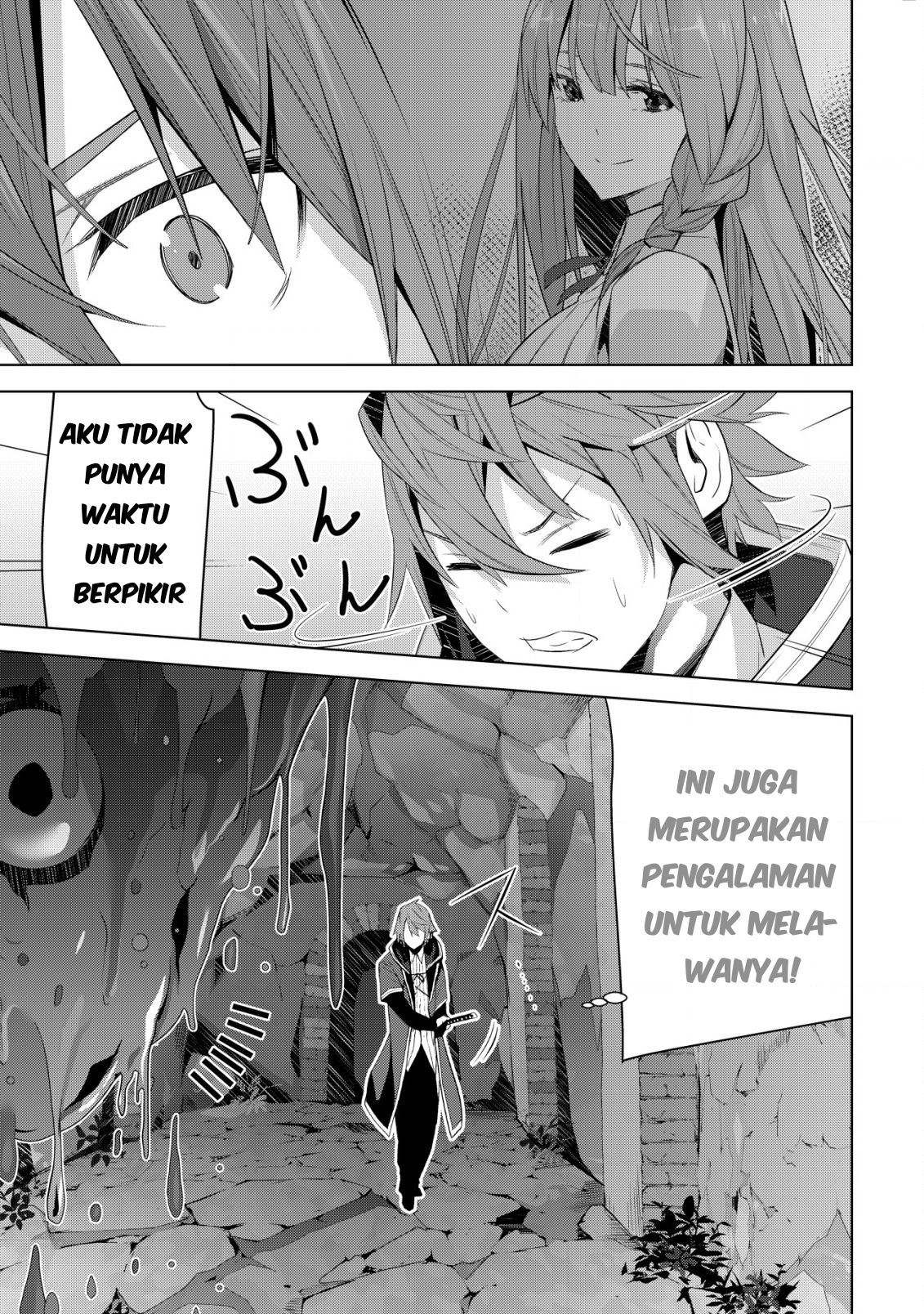 Kuro Elf ni Kawareta Ore no Dungeon Seikatsu: Sanshoku Furo to Jigoku-tsuki Chapter 3 - halaman 22