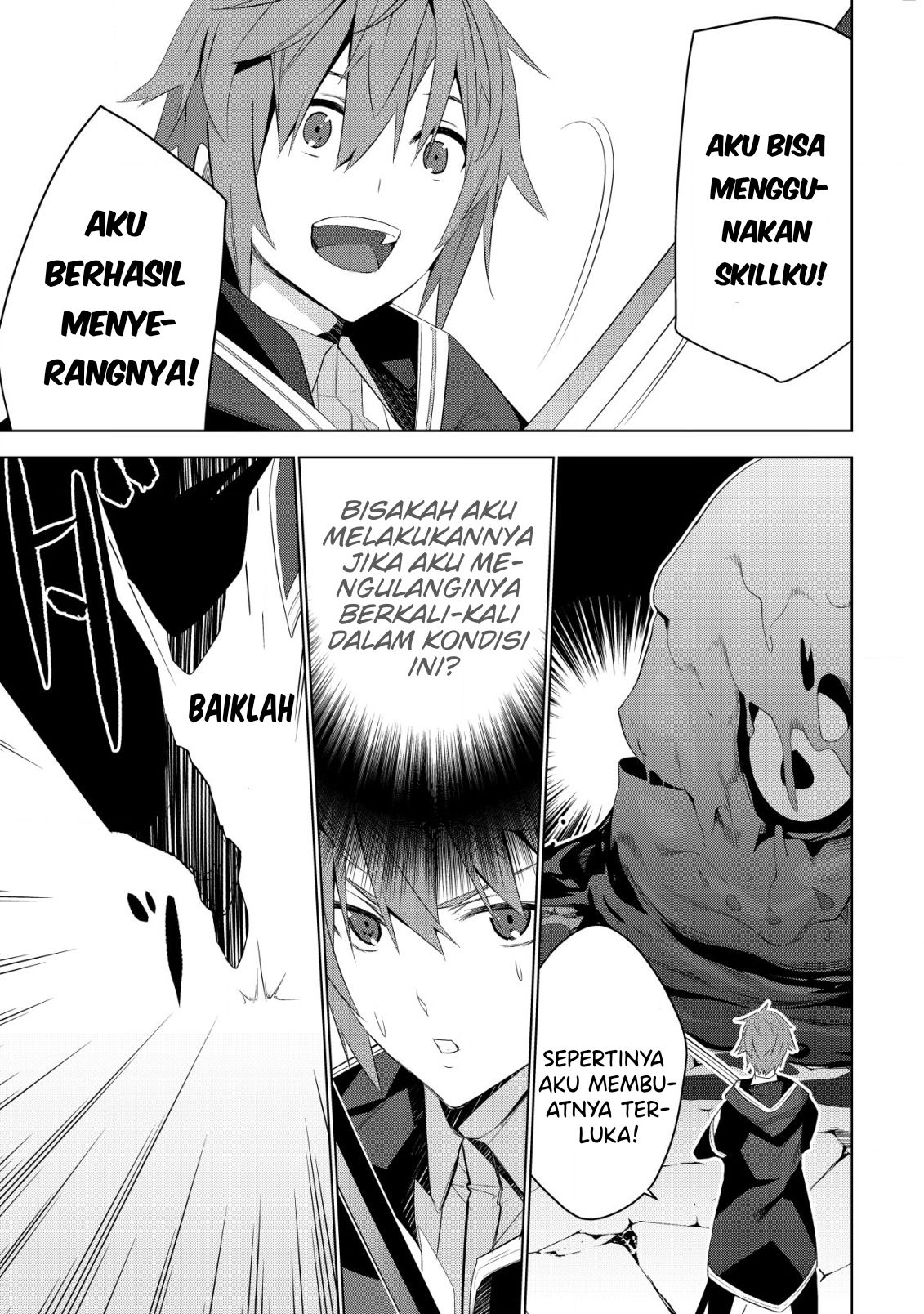 Kuro Elf ni Kawareta Ore no Dungeon Seikatsu: Sanshoku Furo to Jigoku-tsuki Chapter 3 - halaman 26