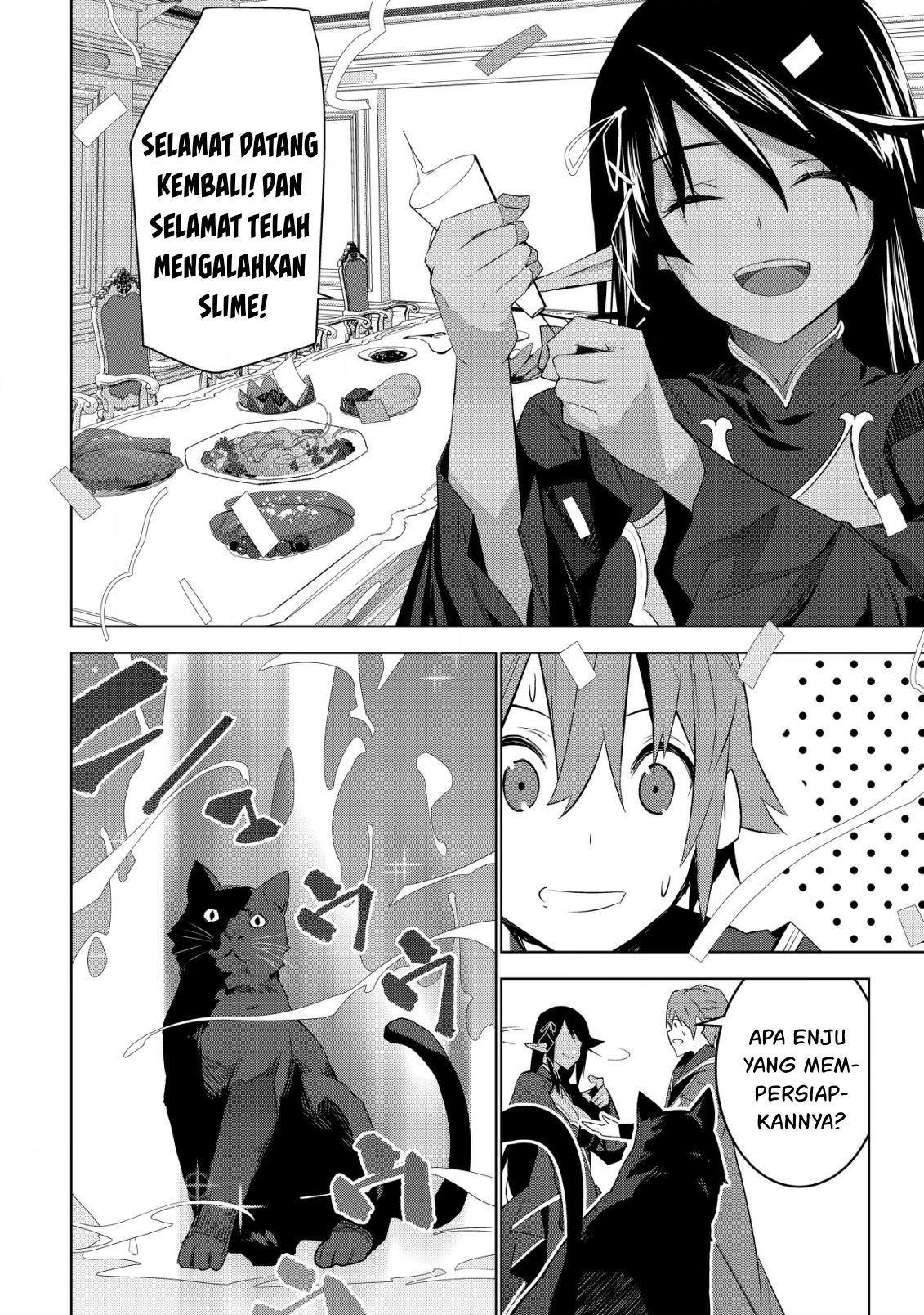 Kuro Elf ni Kawareta Ore no Dungeon Seikatsu: Sanshoku Furo to Jigoku-tsuki Chapter 4 - halaman 26