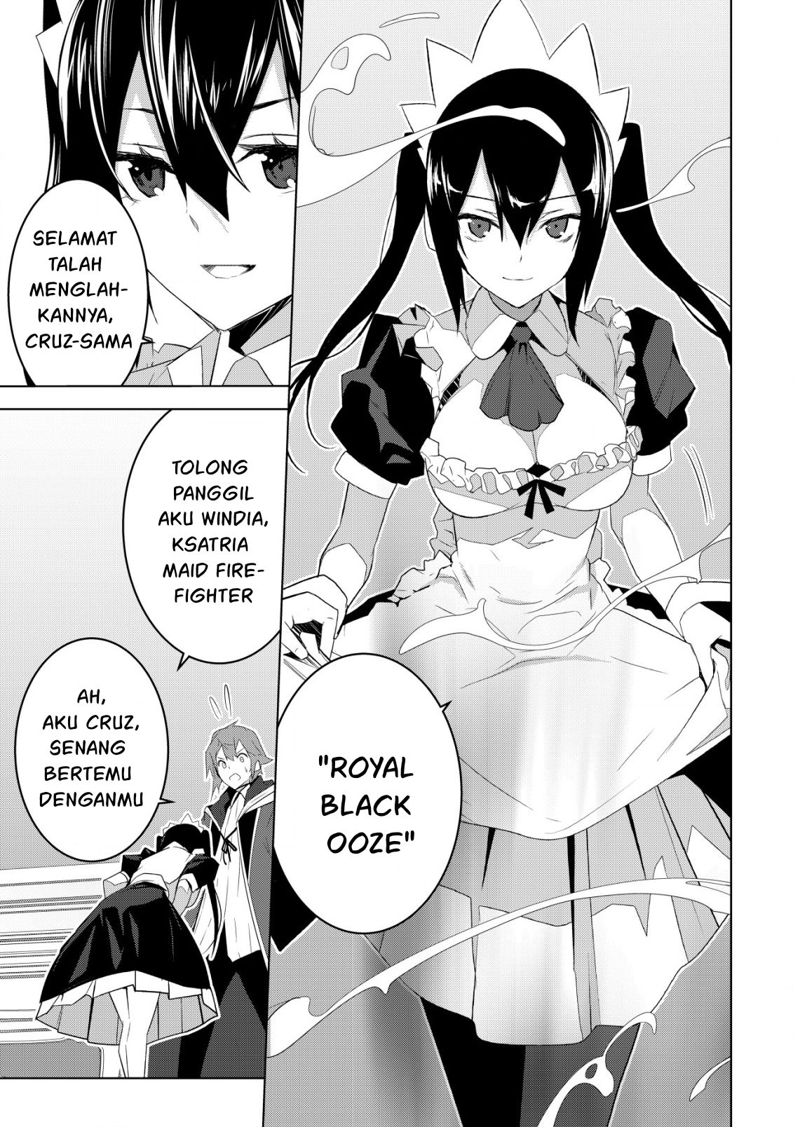Kuro Elf ni Kawareta Ore no Dungeon Seikatsu: Sanshoku Furo to Jigoku-tsuki Chapter 4 - halaman 27
