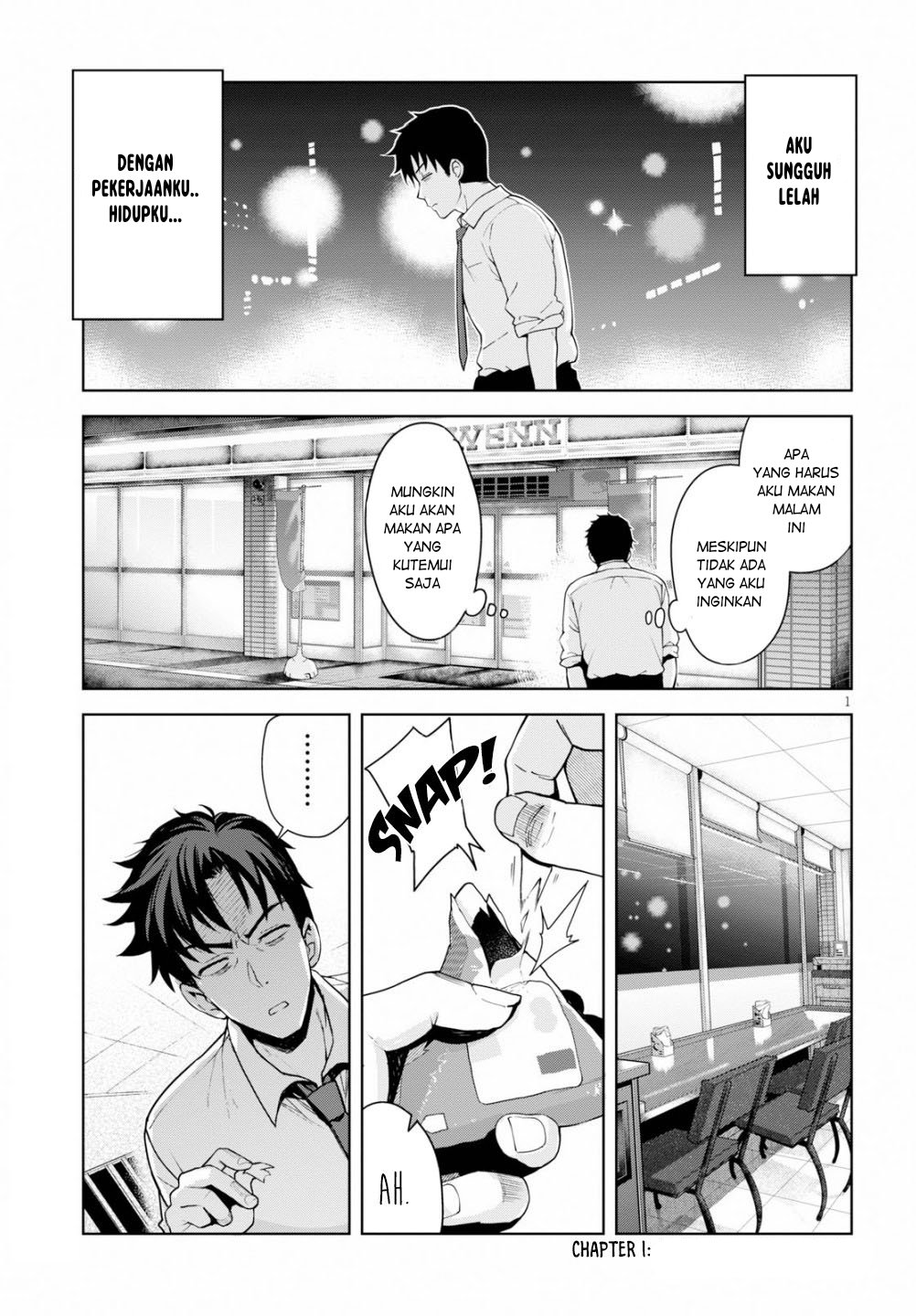 Kuro Gal-san ga Kuru! Chapter 1 - halaman 2