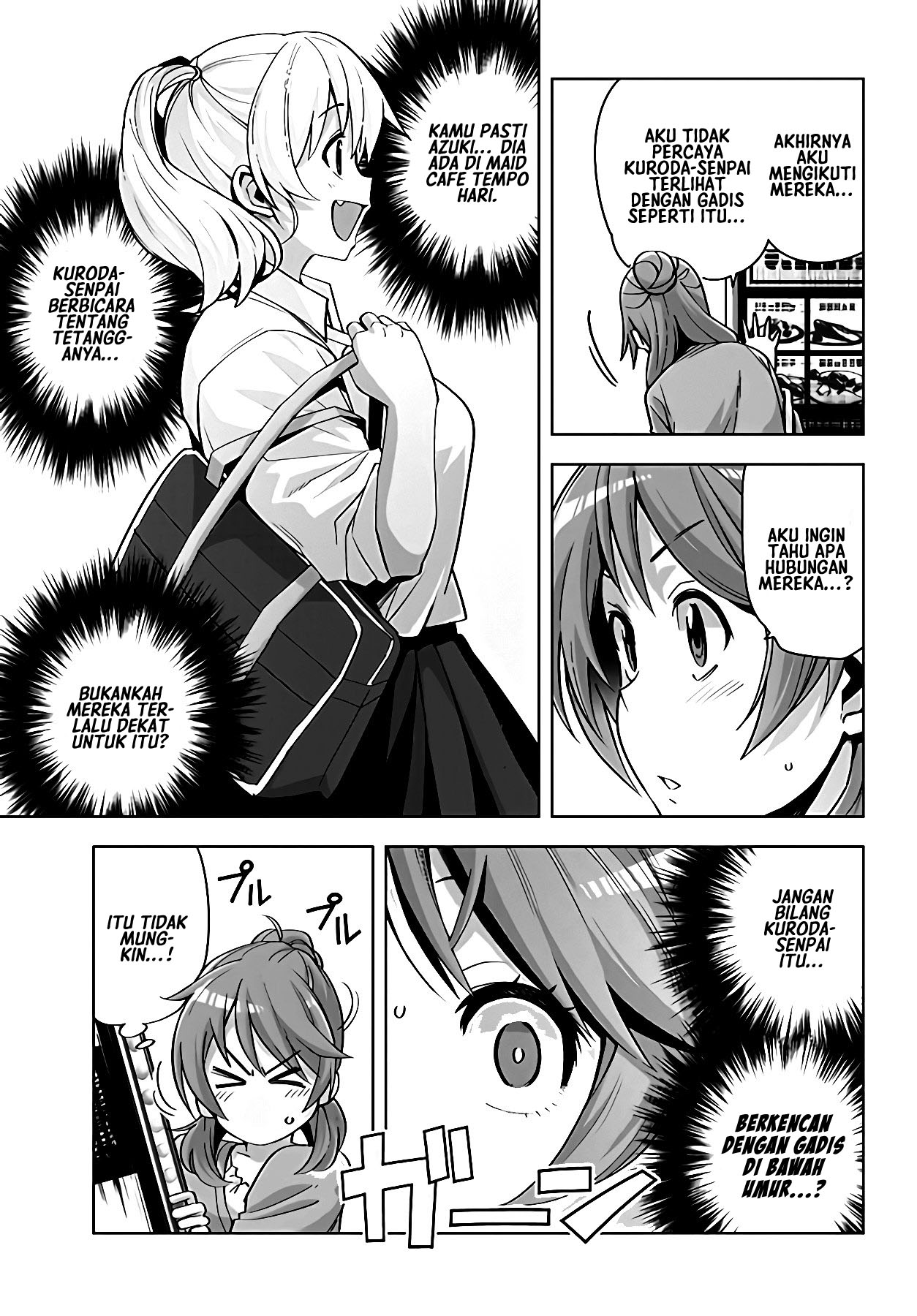 Kuro Gal-san ga Kuru! Chapter 17 - halaman 9