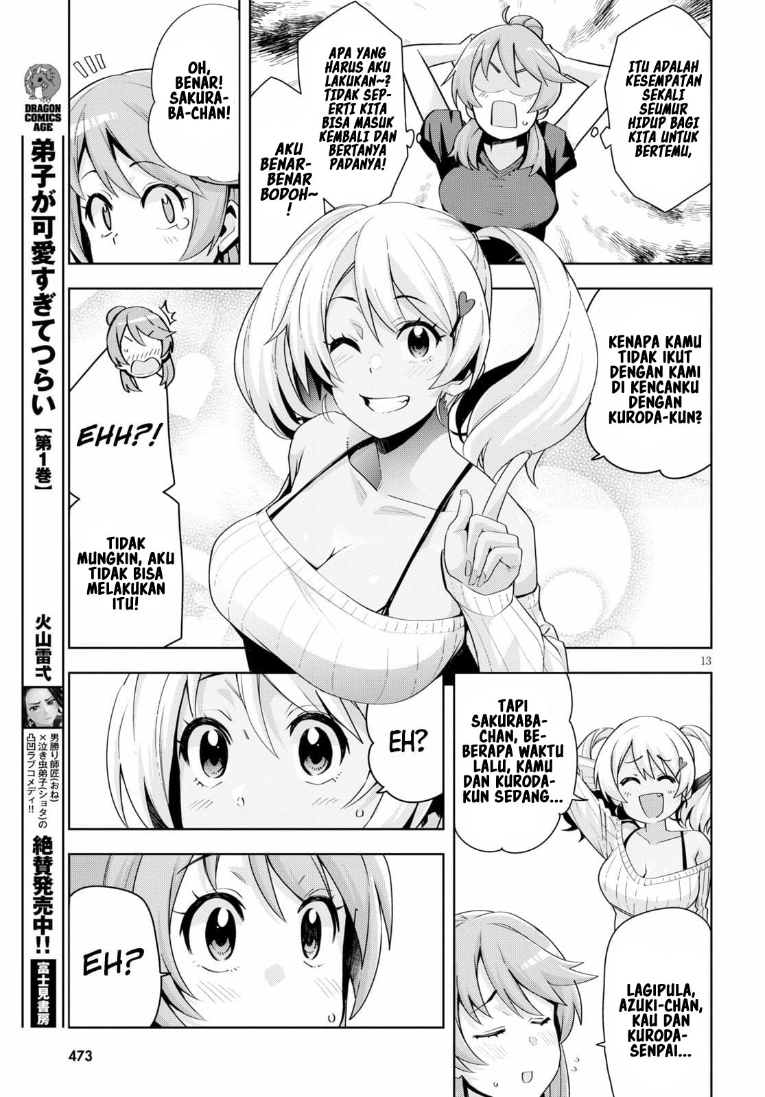 Kuro Gal-san ga Kuru! Chapter 18 - halaman 15