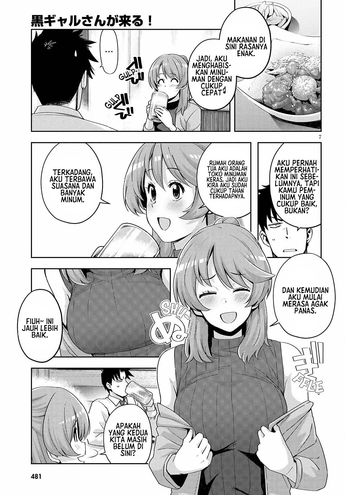 Kuro Gal-san ga Kuru! Chapter 20 - halaman 9