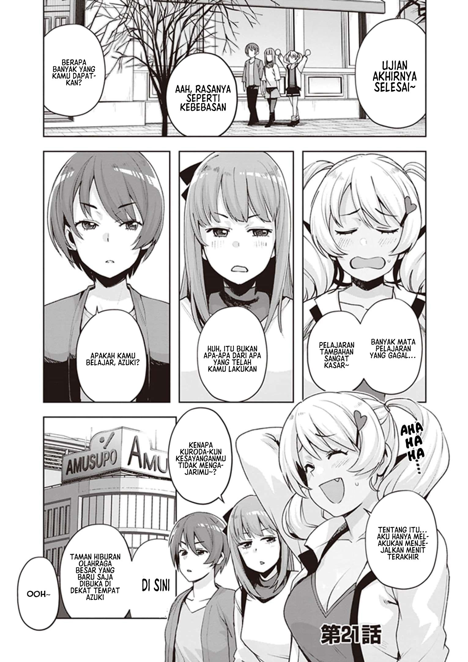 Kuro Gal-san ga Kuru! Chapter 21 - halaman 2