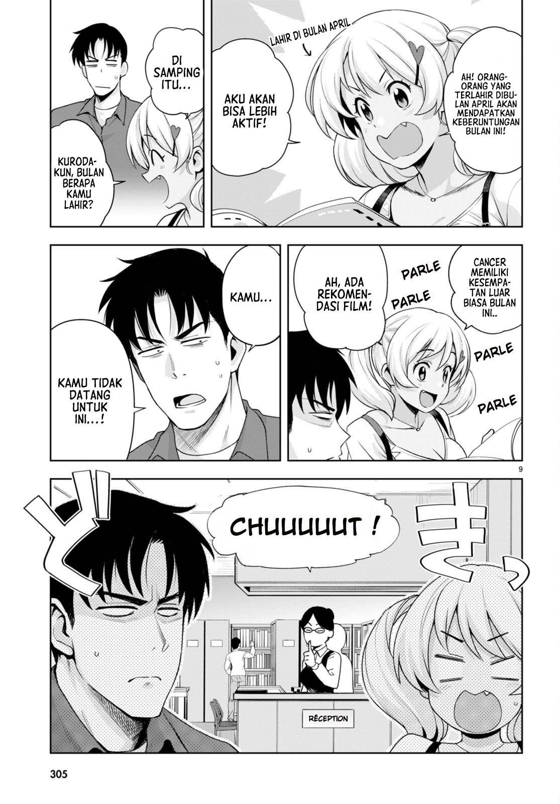 Kuro Gal-san ga Kuru! Chapter 25 - halaman 10