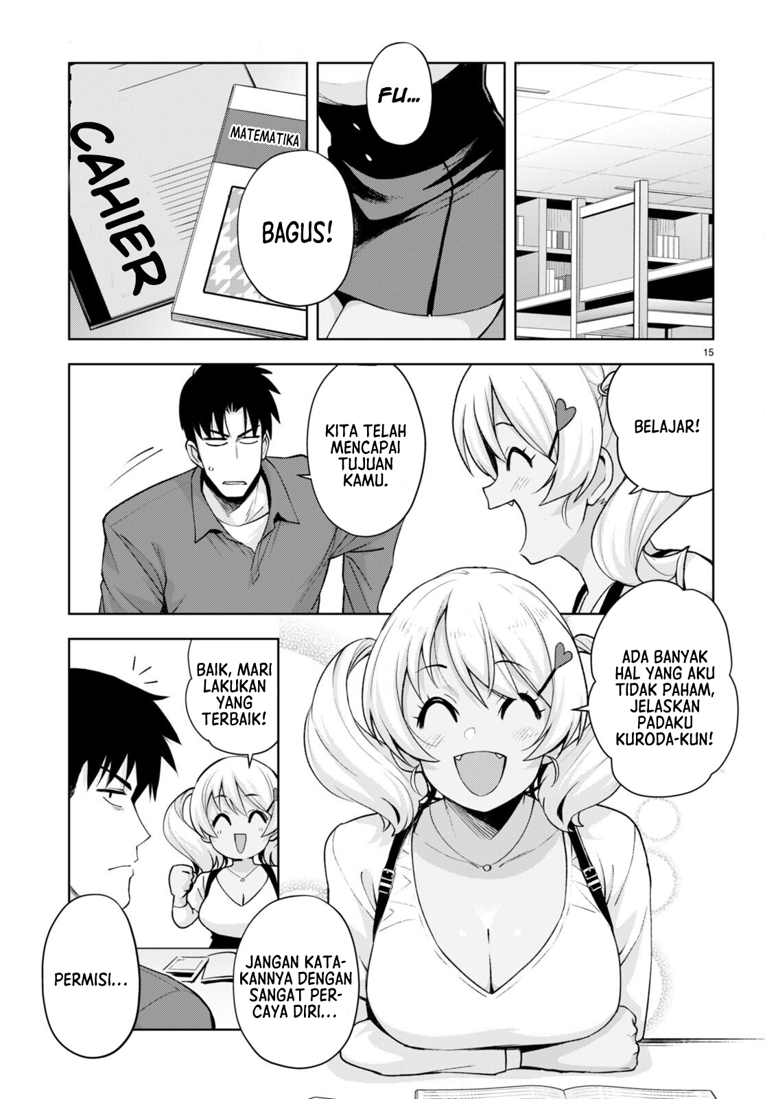 Kuro Gal-san ga Kuru! Chapter 25 - halaman 16