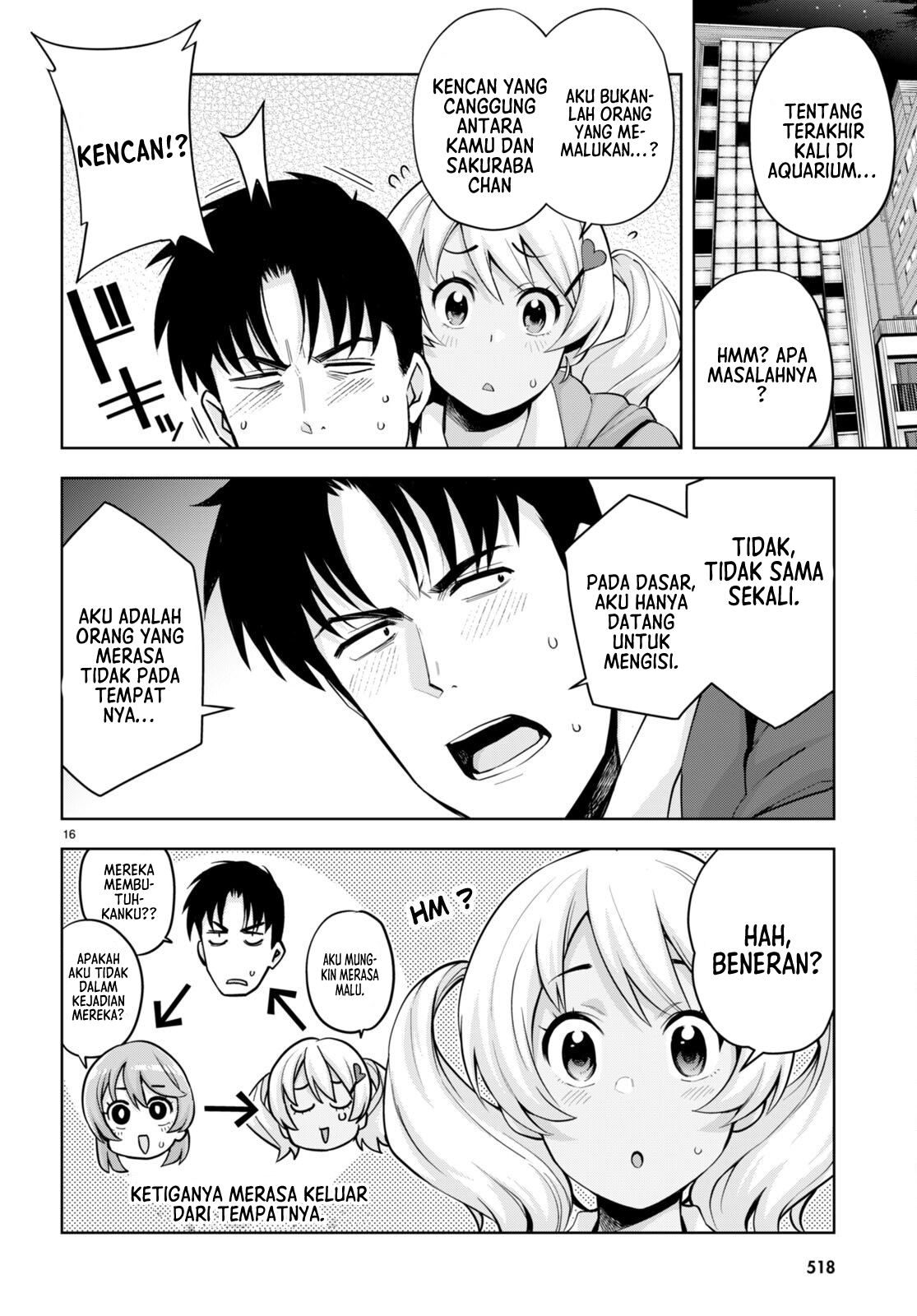 Kuro Gal-san ga Kuru! Chapter 27 - halaman 17