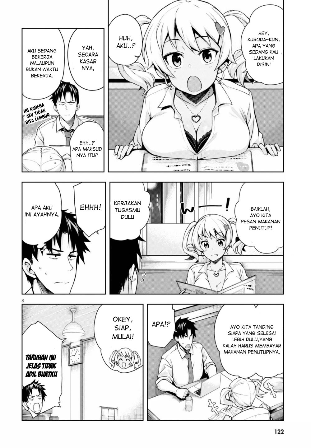 Kuro Gal-san ga Kuru! Chapter 3 - halaman 8