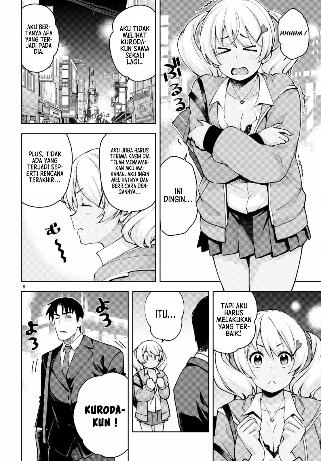 Kuro Gal-san ga Kuru! Chapter 30 - halaman 9