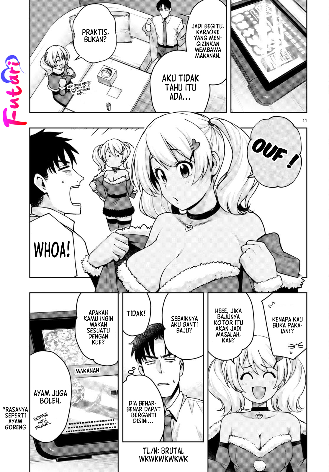 Kuro Gal-san ga Kuru! Chapter 34 - halaman 13