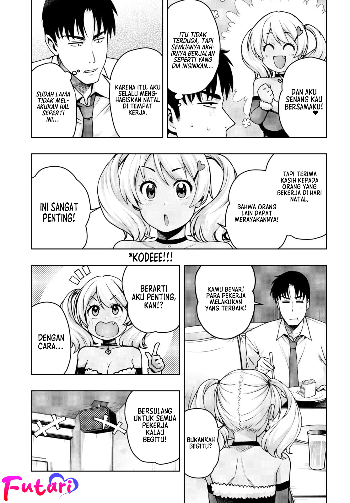 Kuro Gal-san ga Kuru! Chapter 34 - halaman 15