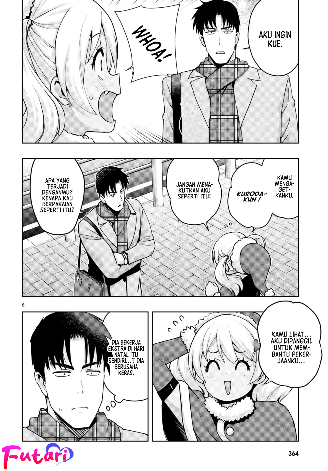 Kuro Gal-san ga Kuru! Chapter 34 - halaman 8