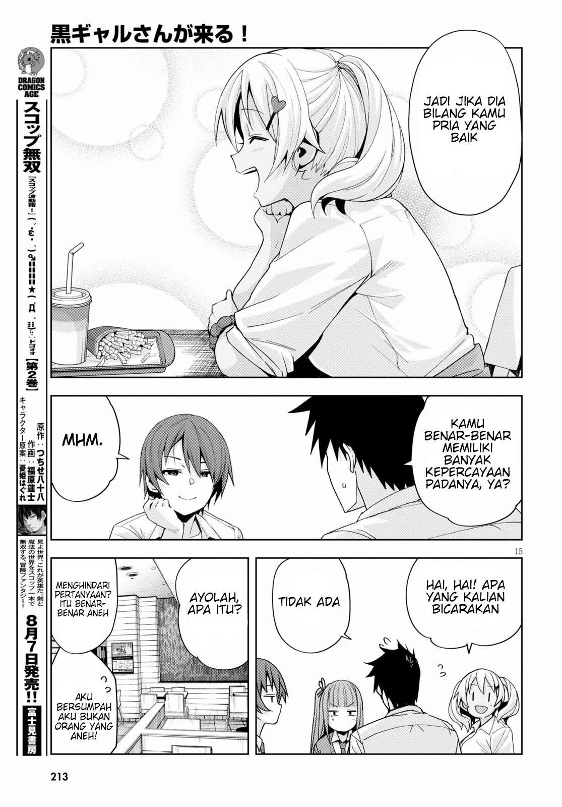 Kuro Gal-san ga Kuru! Chapter 6 - halaman 17