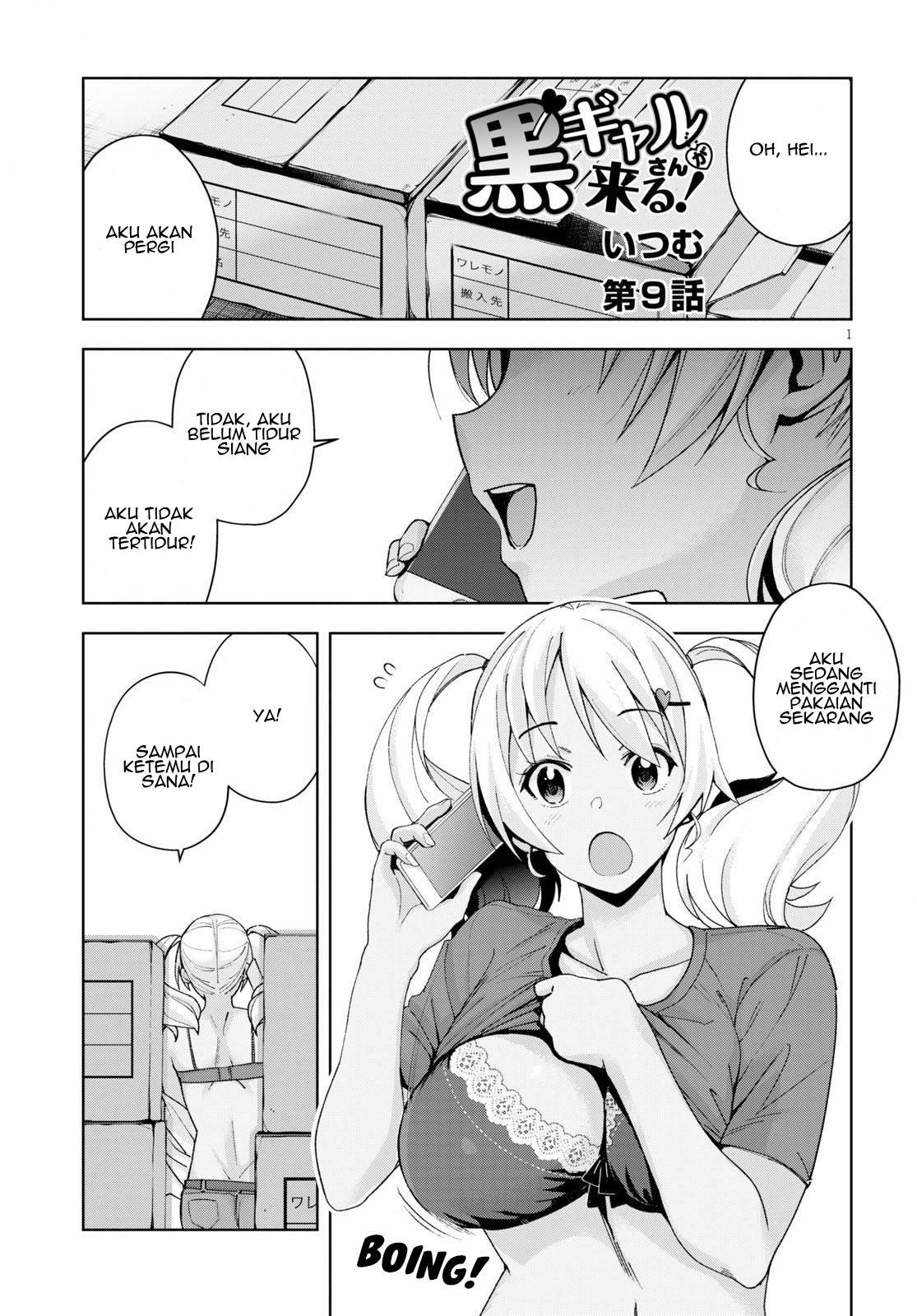 Kuro Gal-san ga Kuru! Chapter 9 - halaman 3