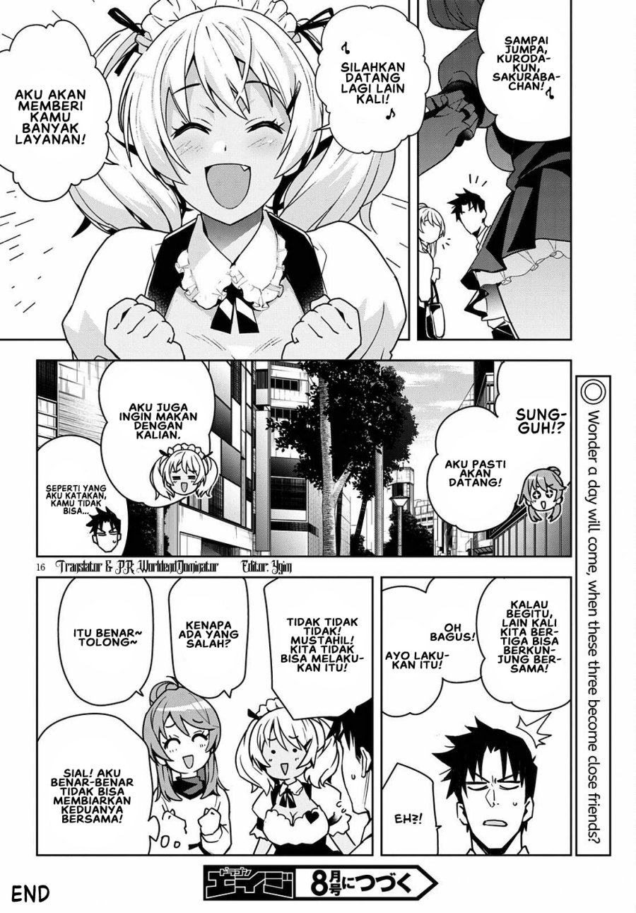 Kuro Gyaru-san ga Kuru! Chapter 16.5 - halaman 17