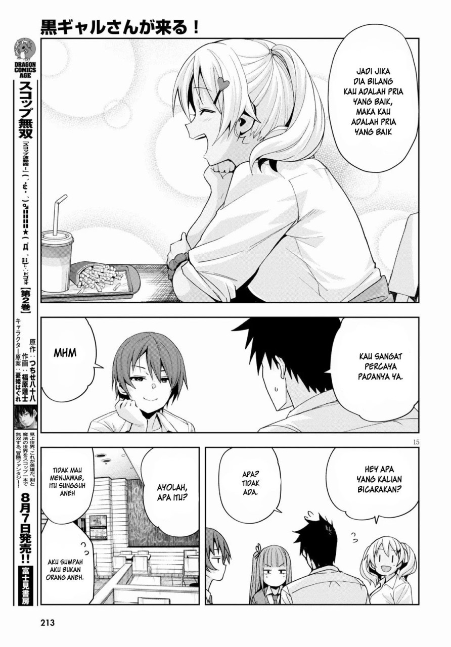 Kuro Gyaru-san ga Kuru! Chapter 6 - halaman 15