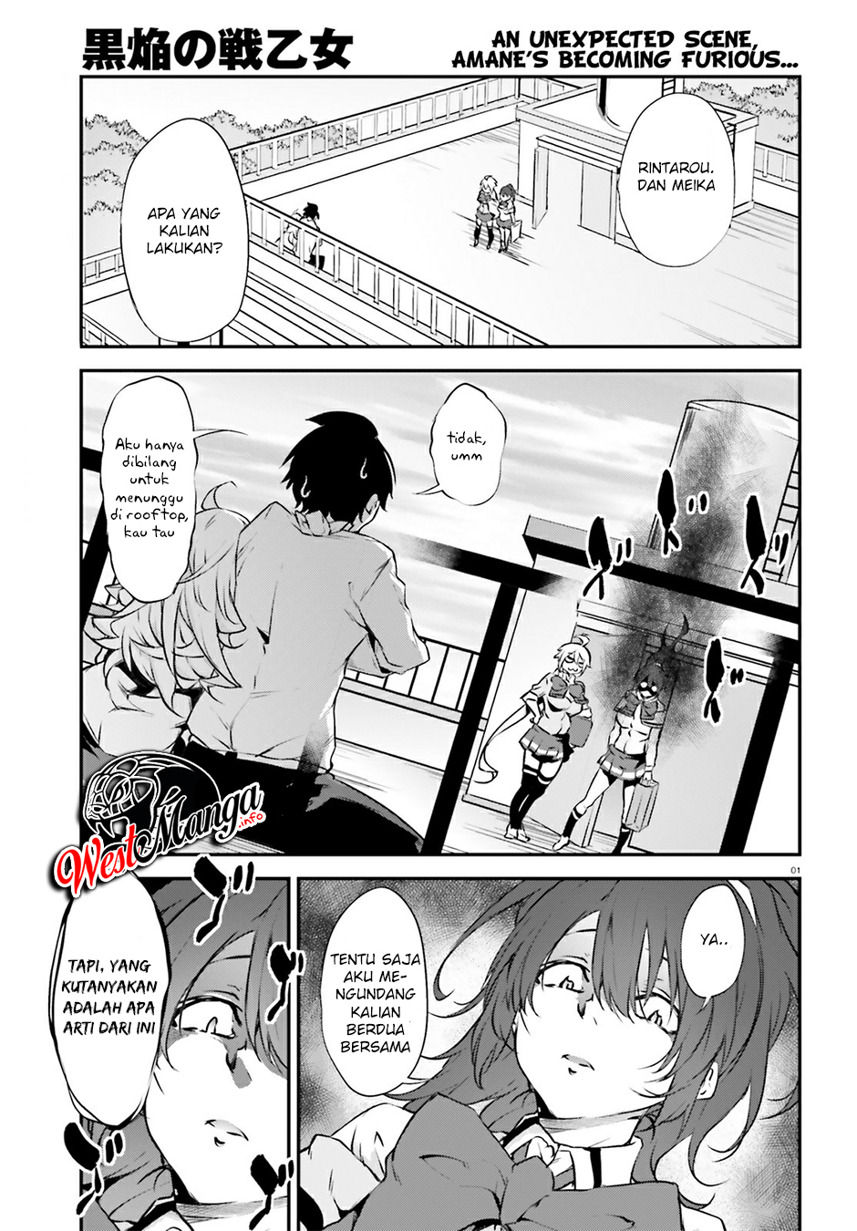 Kuro Homura no Sen Otome Chapter 16 - halaman 2