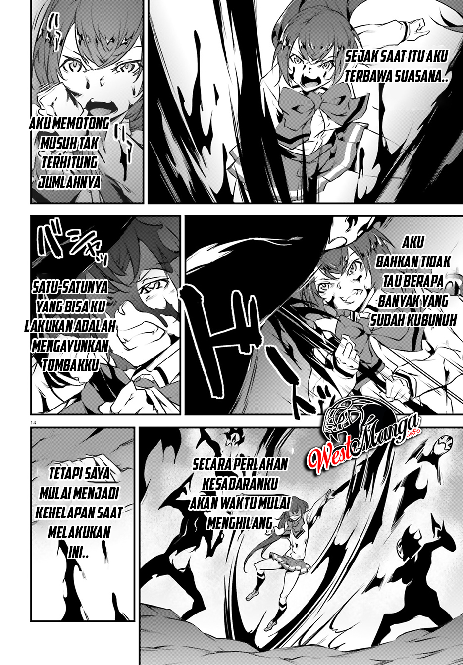 Kuro Homura no Sen Otome Chapter 19 - halaman 17
