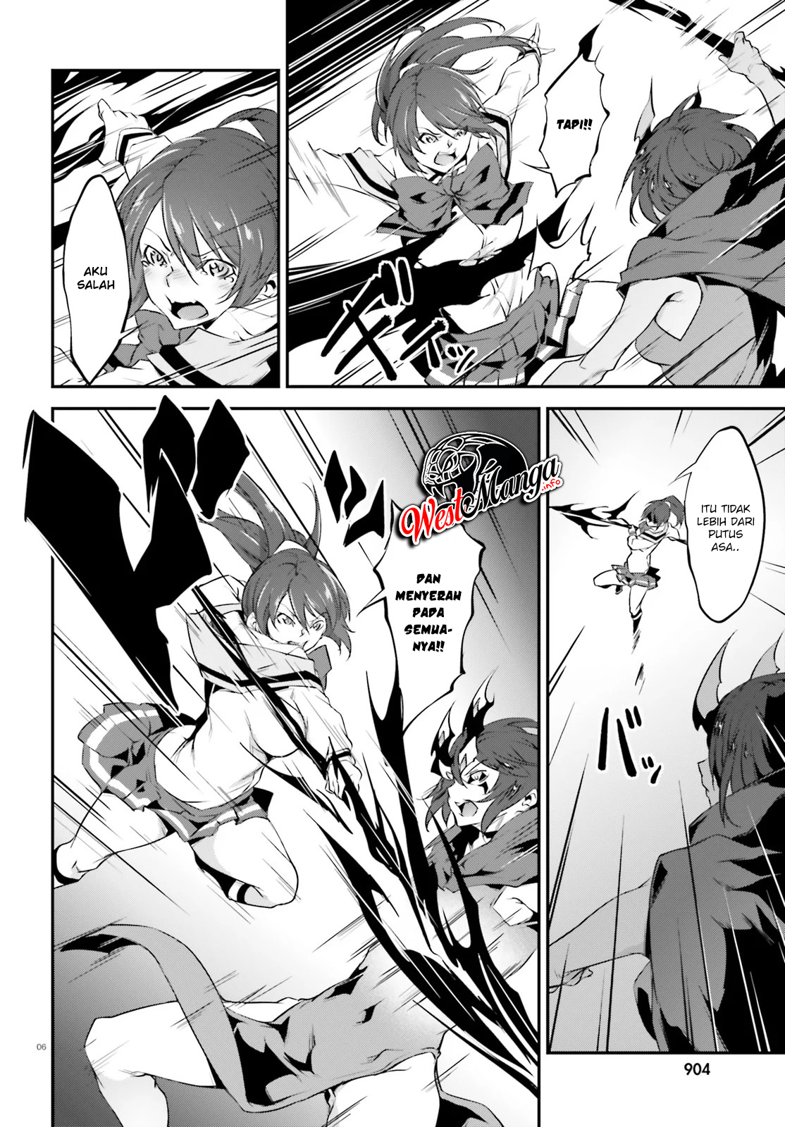 Kuro Homura no Sen Otome Chapter 21 - halaman 8