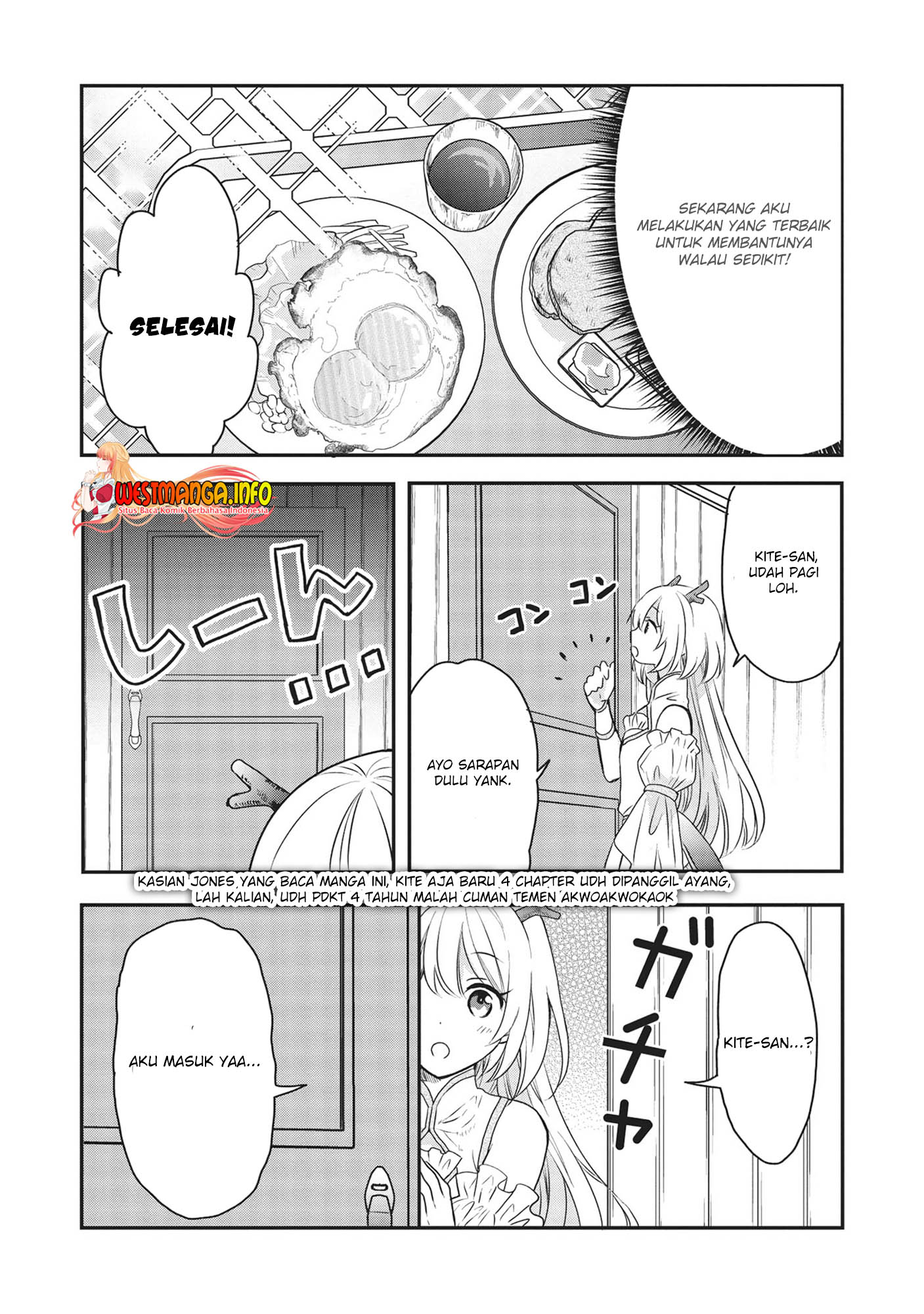 Kuro no Kenja ha Kage wo Oru Chapter 4 - halaman 7