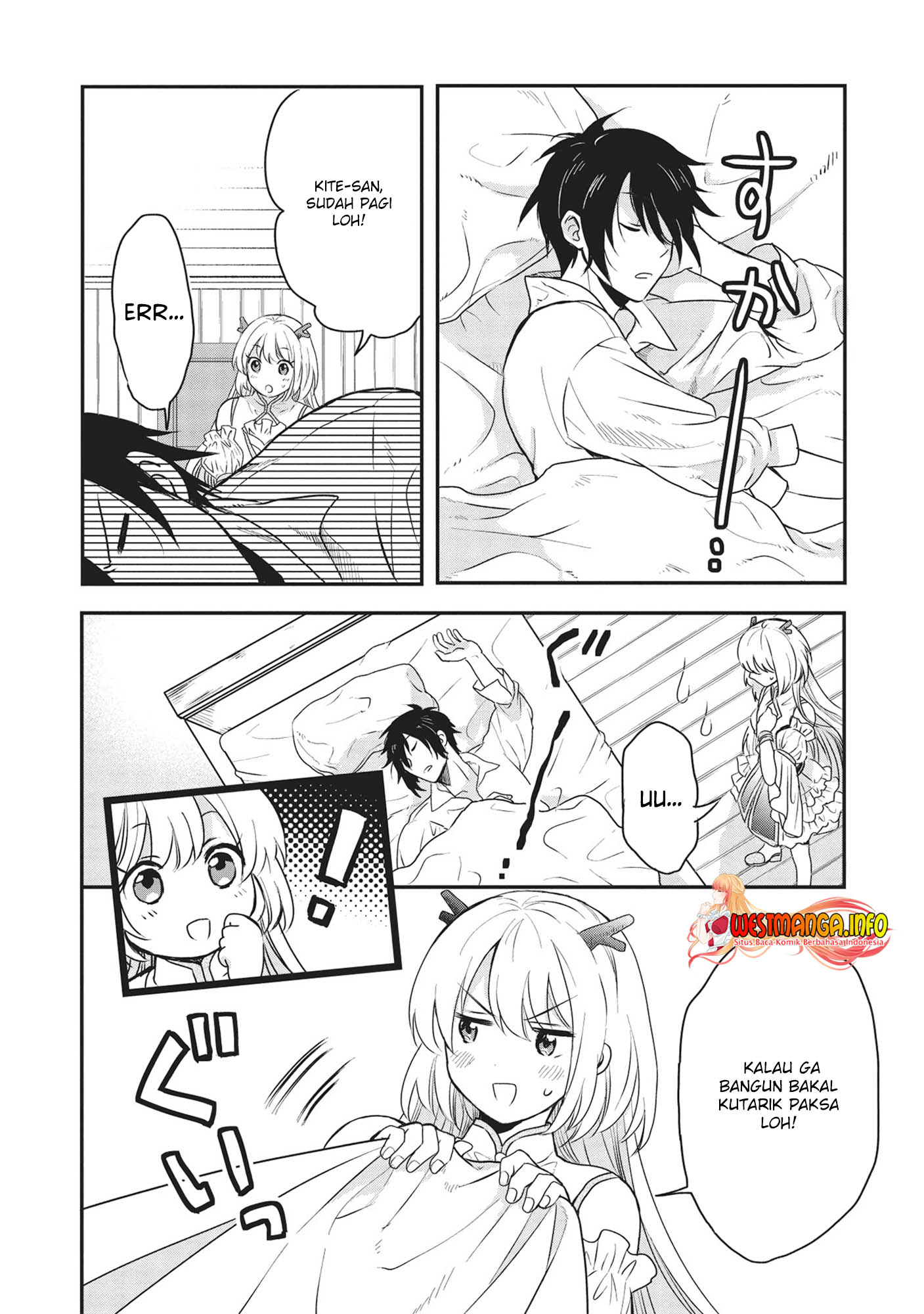 Kuro no Kenja ha Kage wo Oru Chapter 4 - halaman 8
