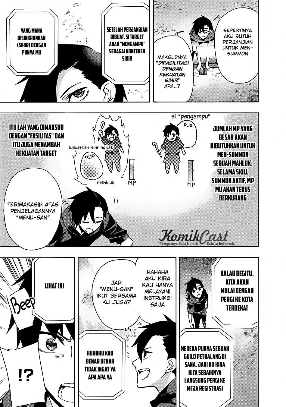 Kuro no Shoukanshi Chapter 1 - halaman 9