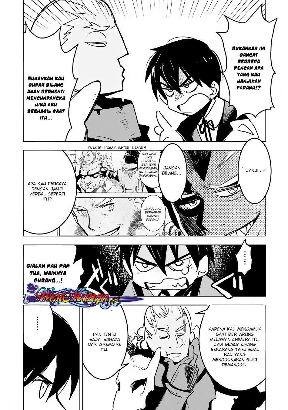Kuro no Souzou Shoukanshi Chapter 19 - halaman 6