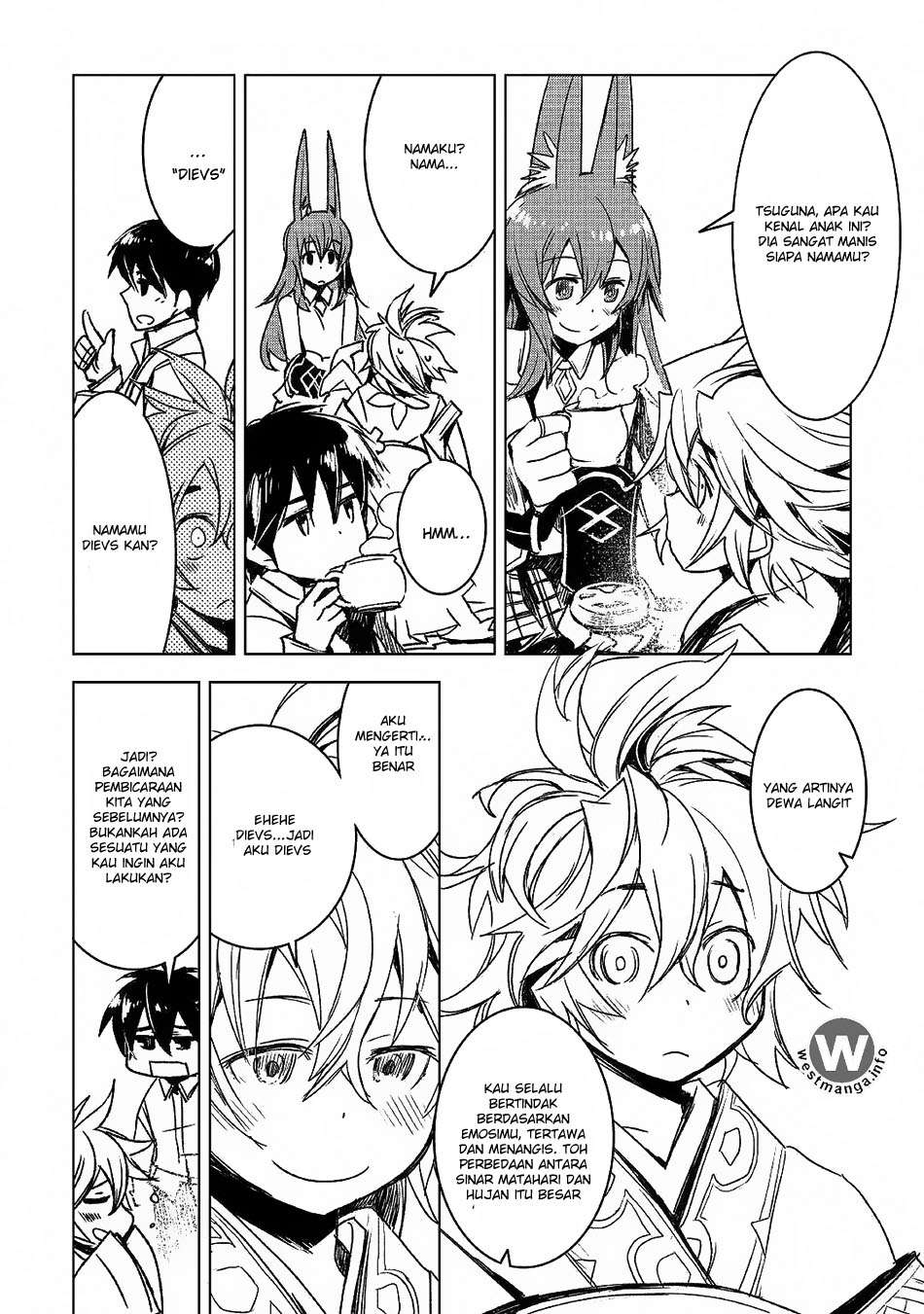 Kuro no Souzou Shoukanshi Chapter 7 - halaman 7