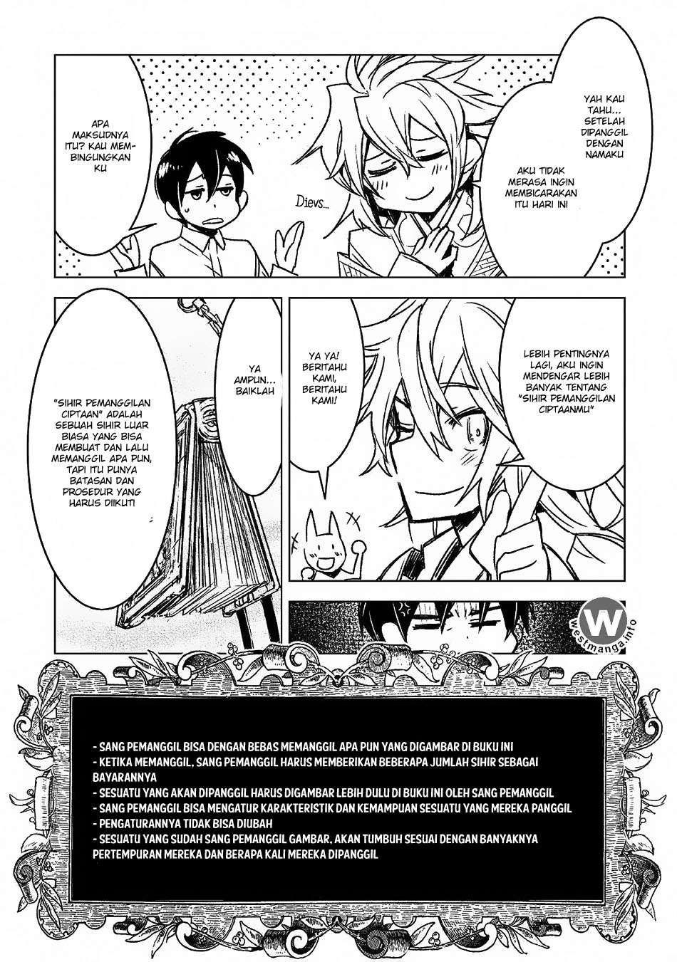 Kuro no Souzou Shoukanshi Chapter 7 - halaman 8