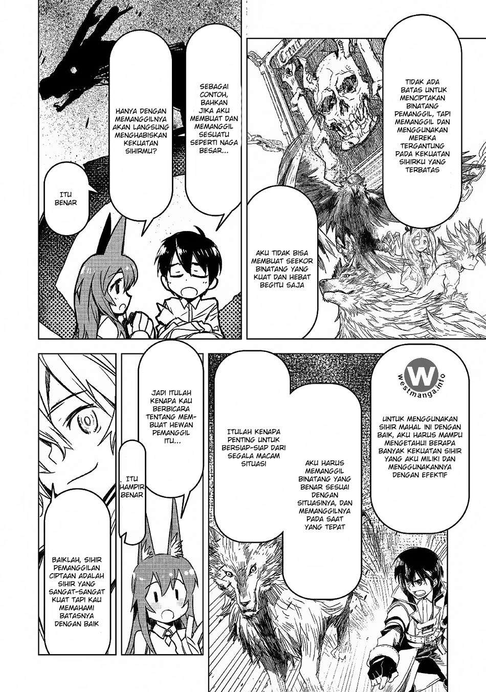 Kuro no Souzou Shoukanshi Chapter 7 - halaman 9