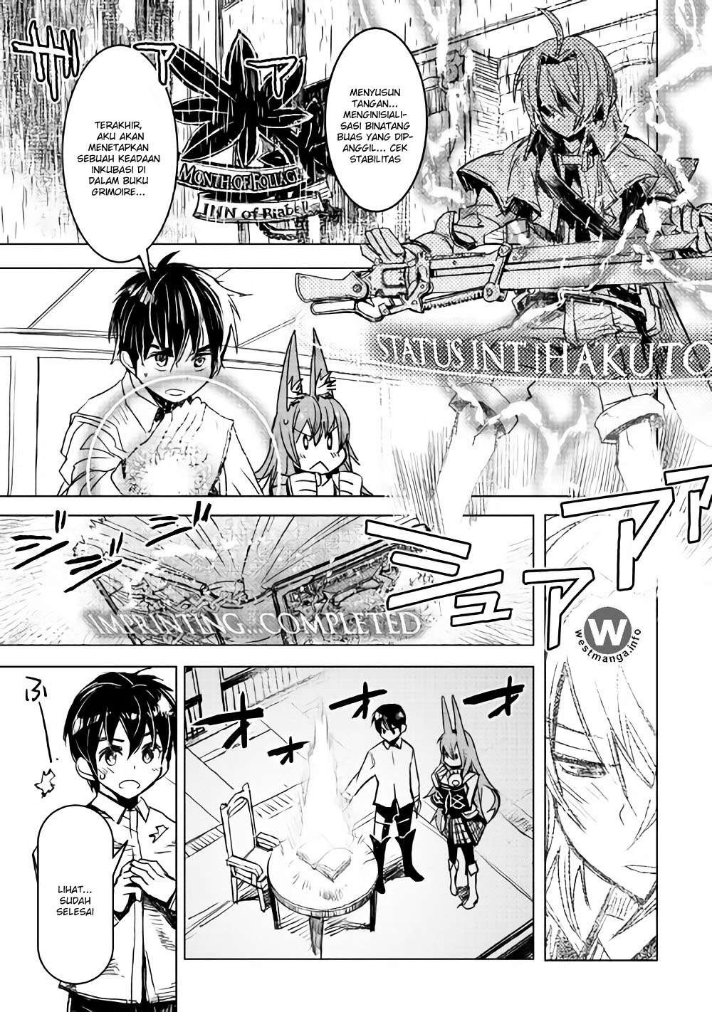 Kuro no Souzou Shoukanshi Chapter 8 - halaman 10