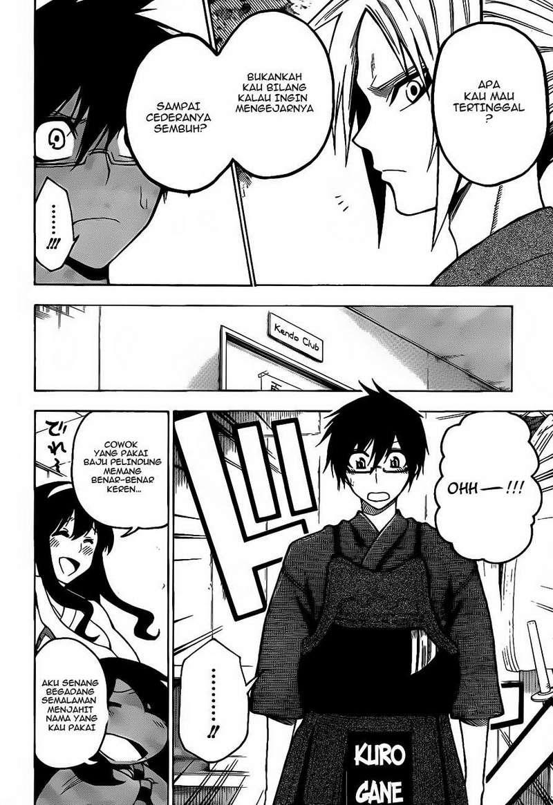Kurogane Chapter 5 - halaman 9