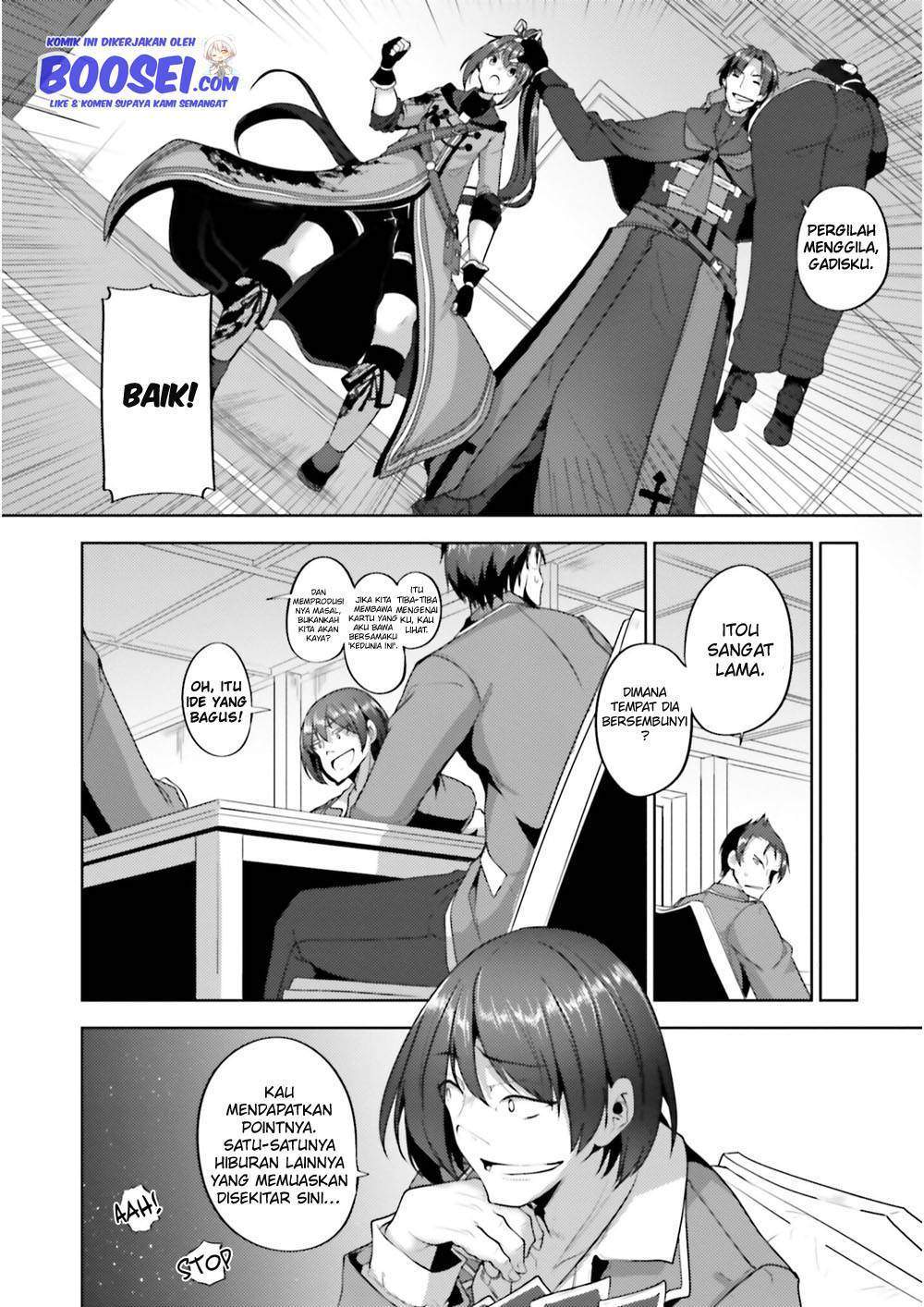 Kurogane no Mahoutsukai Chapter 8 - halaman 28