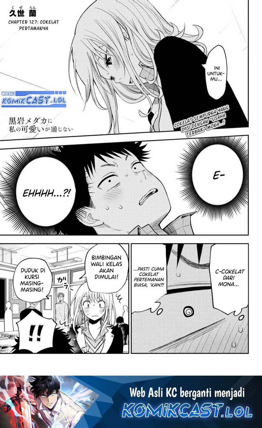 Kuroiwa Medaka ni Watashi no Kawaii ga Tsuujinai Chapter 127 - halaman 2