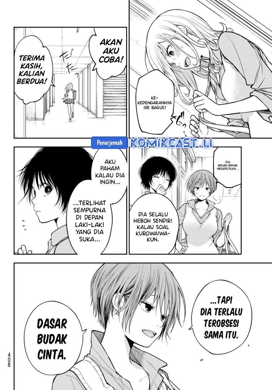 Kuroiwa Medaka ni Watashi no Kawaii ga Tsuujinai Chapter 186 - halaman 4