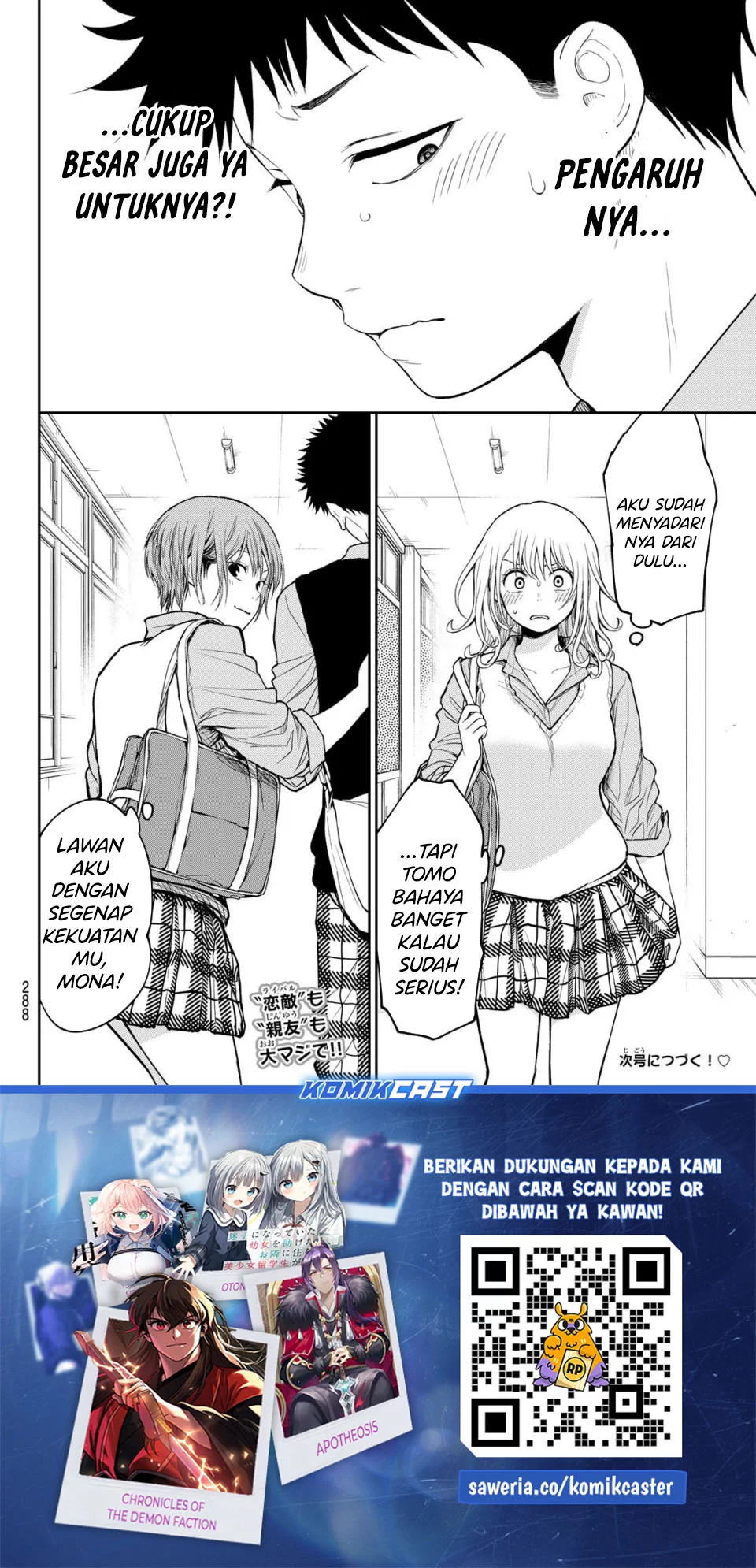 Kuroiwa Medaka ni Watashi no Kawaii ga Tsuujinai Chapter 195 - halaman 7