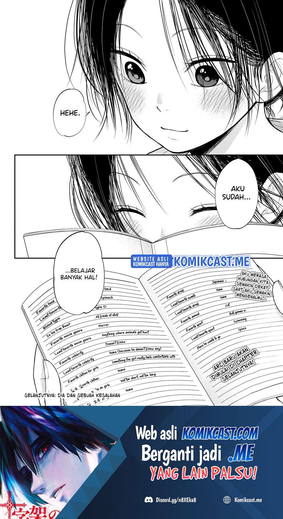Kuroiwa Medaka ni Watashi no Kawaii ga Tsuujinai Chapter 54 - halaman 7