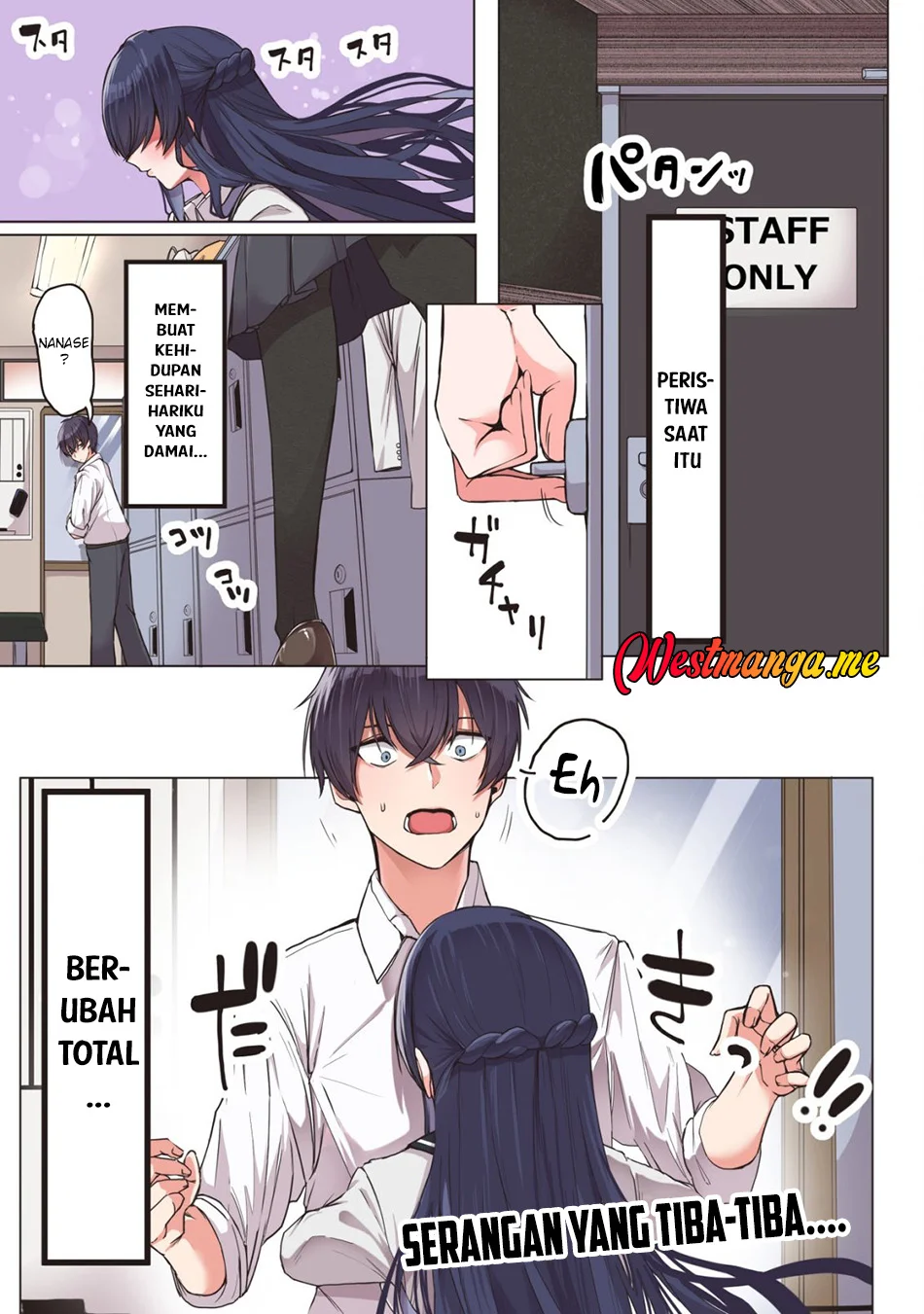 Kurokami Seiso No Reikoku Bishojo Wo Tasuketara, Ore to Ni Nin Kiri No Toki Dake De Reru Yo Ni Natta Ken Chapter 1 - halaman 3