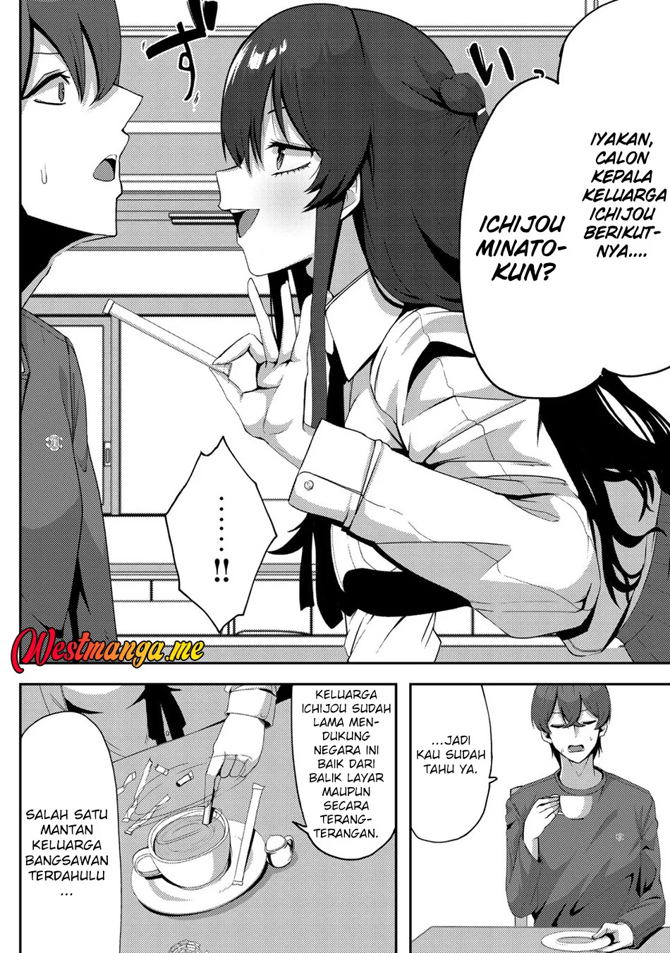 Kurokami Seiso No Reikoku Bishojo Wo Tasuketara, Ore to Ni Nin Kiri No Toki Dake De Reru Yo Ni Natta Ken Chapter 2 - halaman 8