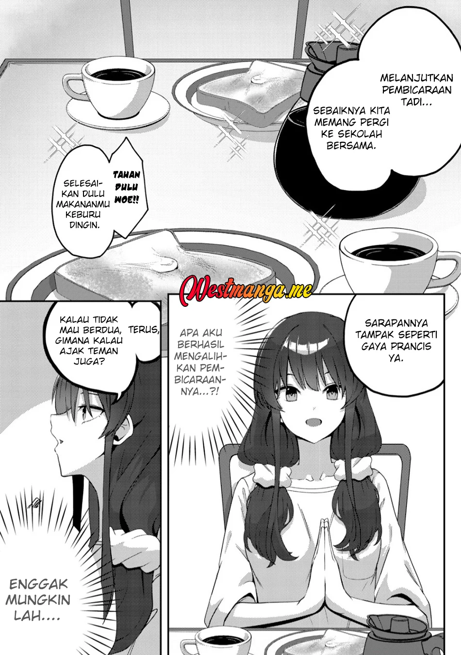 Kurokami Seiso No Reikoku Bishojo Wo Tasuketara, Ore to Ni Nin Kiri No Toki Dake De Reru Yo Ni Natta Ken Chapter 4 - halaman 5
