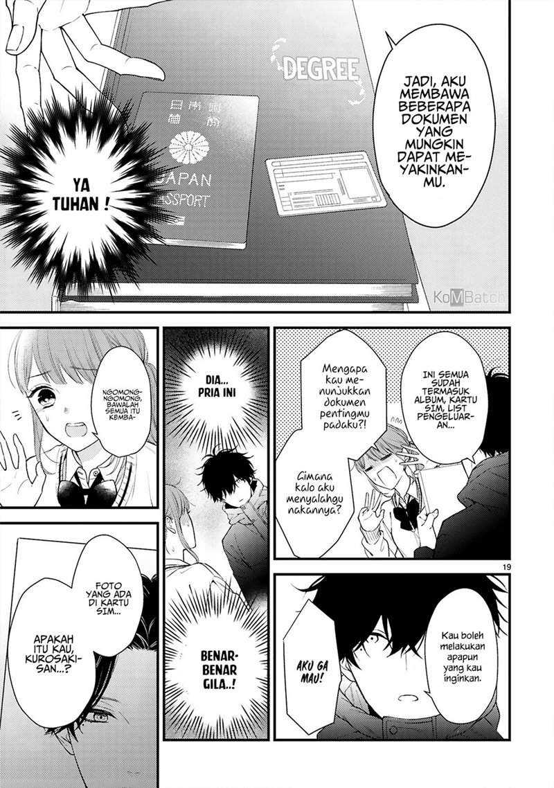 Kurosaki-san no Ichizu na Ai ga Tomaranai Chapter 1 - halaman 20