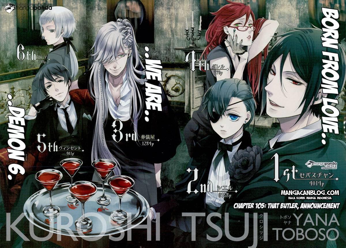 Kuroshitsuji Chapter 105 - halaman 1