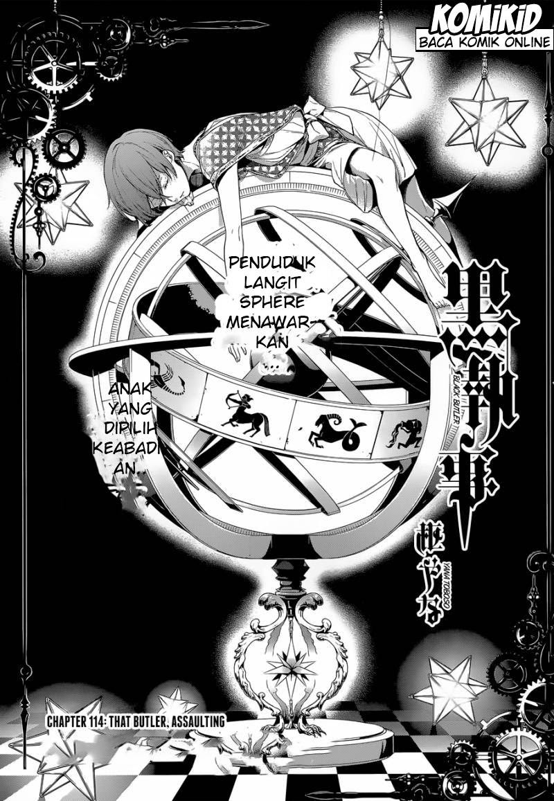 Kuroshitsuji Chapter 114 - halaman 2