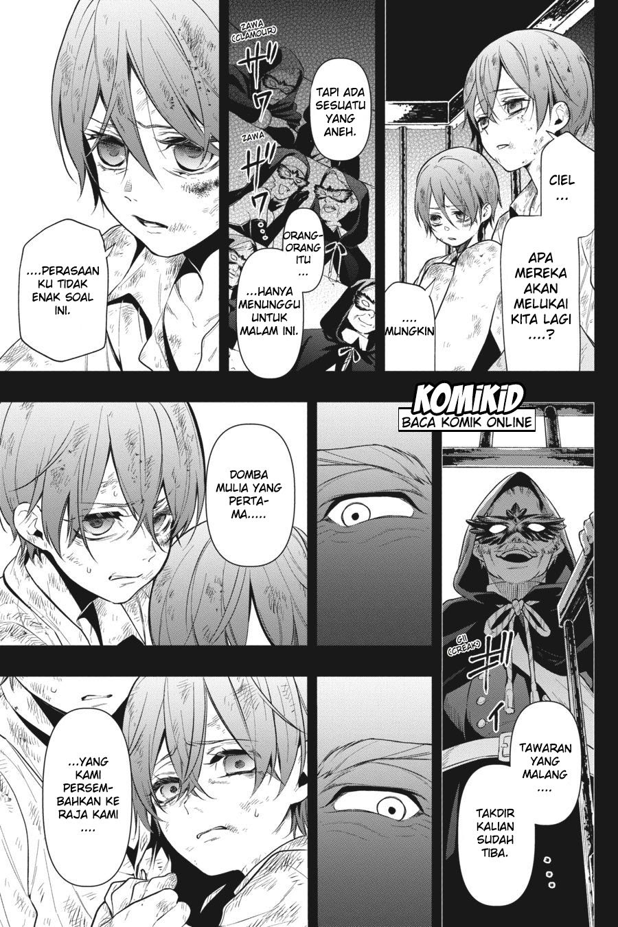 Kuroshitsuji Chapter 136 - halaman 17