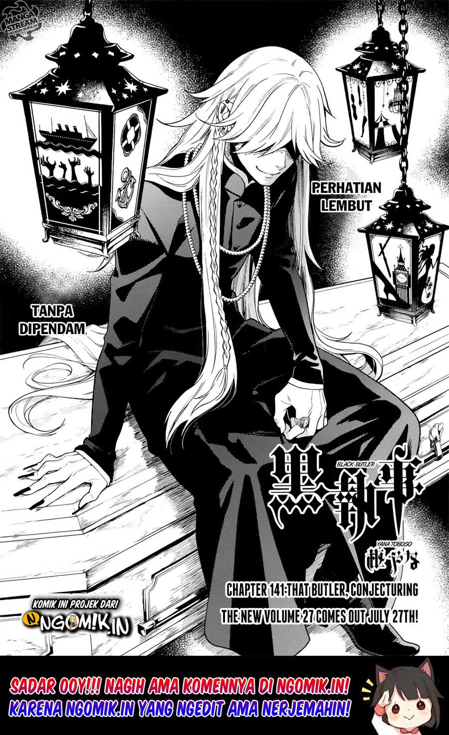 Kuroshitsuji Chapter 141 - halaman 2