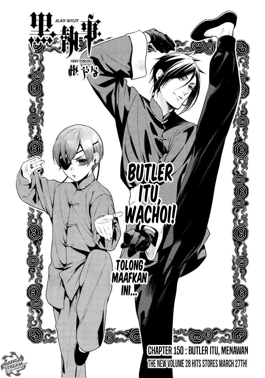 Kuroshitsuji Chapter 150 - halaman 2
